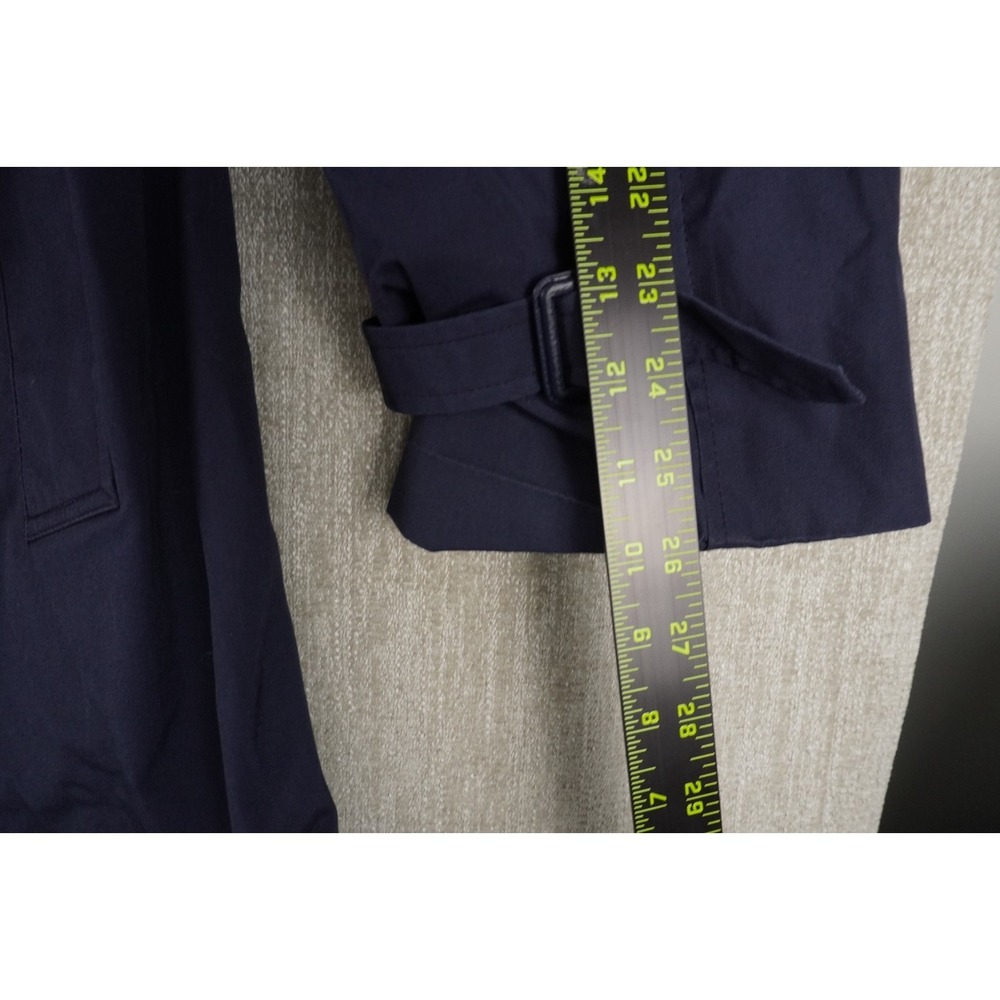 USAF Air Force 44L Mens All-weather Trench Coat 8405-01-175-2298 Cotton Blend - Picture 3 of 9